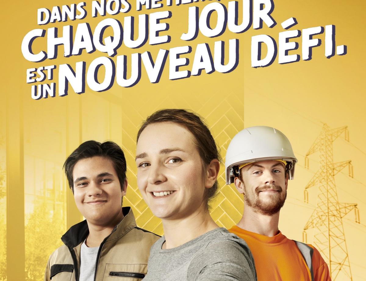 Les métiers de la construction partent en campagne pour recruter les jeunes en alternance